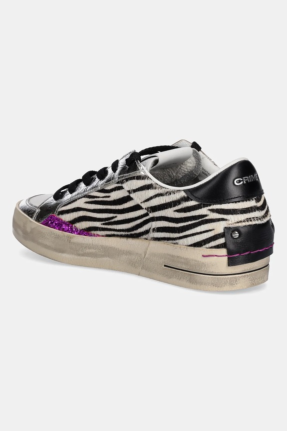 Obutev Usnjene superge Crime London SK8 DELUXE 25107AA8.68 pisana