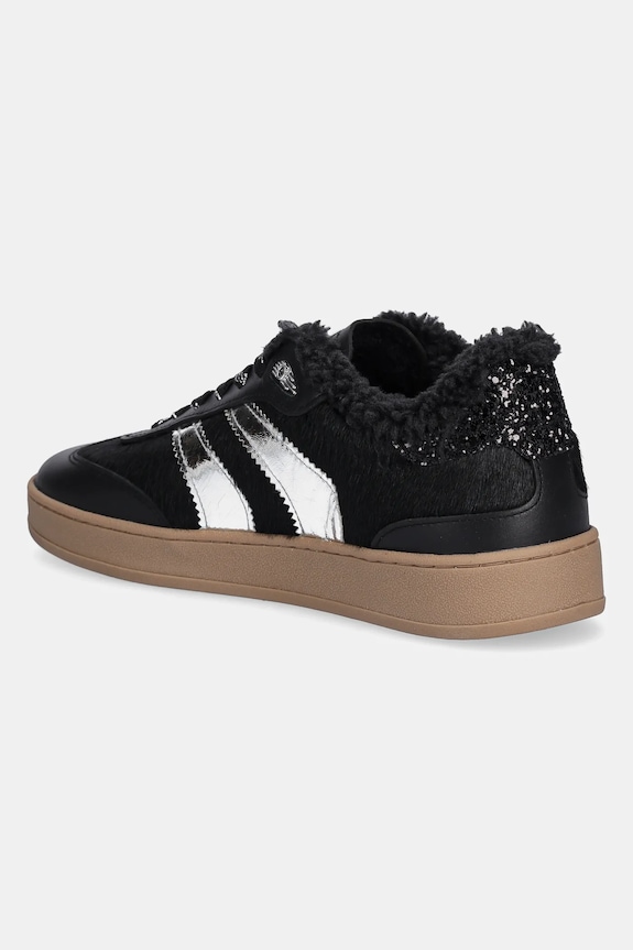 Încălțăminte Crime London sneakers din piele WEMBLEY 25251AA8.20 negru