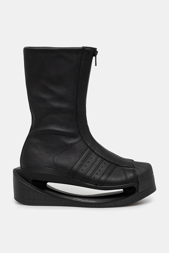 Шкіряні черевики Y-3 Gendo Boot JP8202 чорний AW25