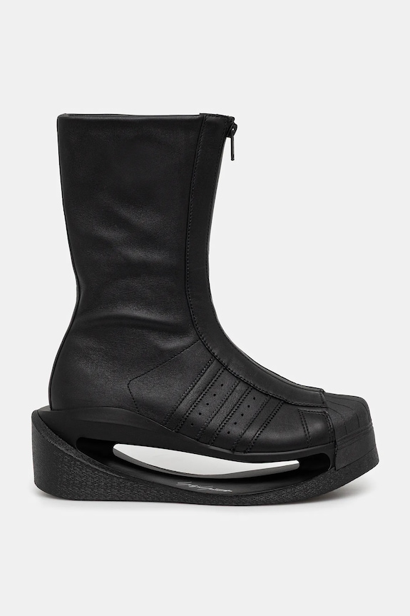 Шкіряні черевики Y-3 Gendo Boot JP8202 чорний AW25