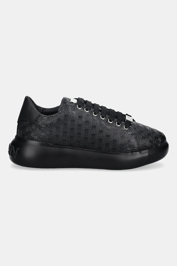 Philipp Plein sneakers in pelle Megastar USC0862.PLE005.0202 nero AW25