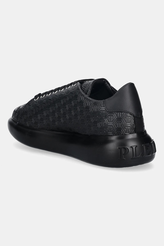 Scarpe Philipp Plein sneakers in pelle Megastar USC0862.PLE005.0202 nero