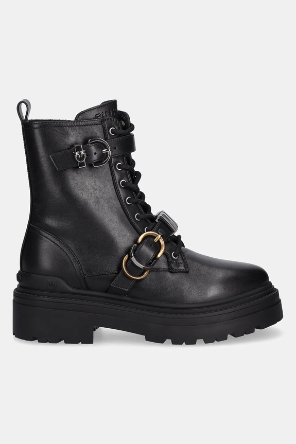 Δερμάτινα workers Pinko Mia 19 SD0407.P087.Z99 μαύρο AW25