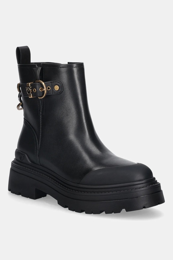 Pinko botine Mia 21 pana la 5 cm negru SD0409.P001.Z99