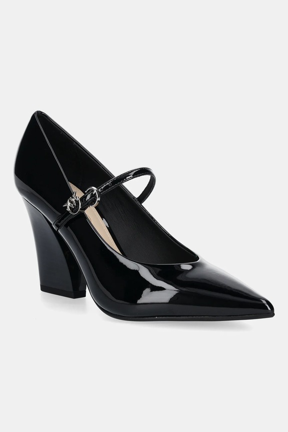 Pinko decolletè Viola 01 finta pelle verniciata nero SD0415.E002.Z99