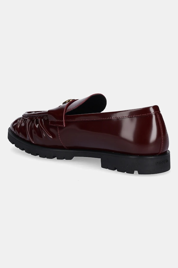 Scarpe Pinko scarpe in pelle Nora 01 SD0435.P114.P61 granata