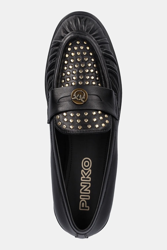 Pinko scarpe in pelle Nora 01 nero SD0435.P120.Z99