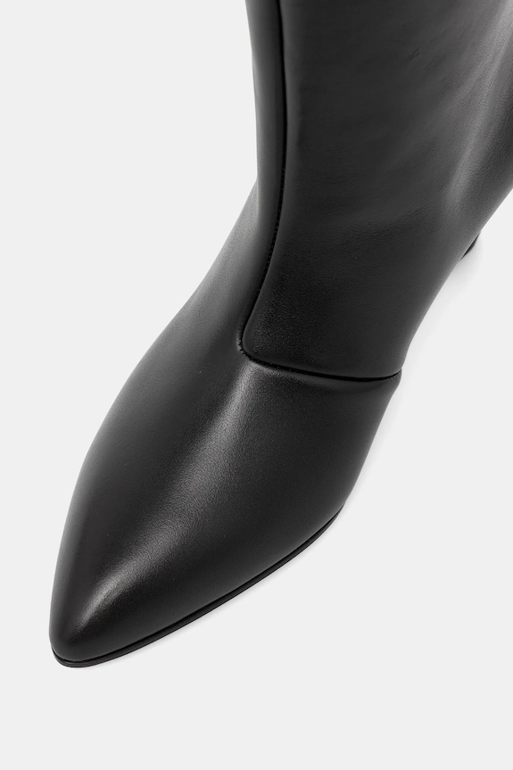 Шкіряні чоботи Bally ARVAL 55 чорний WB5515.VT182.U901