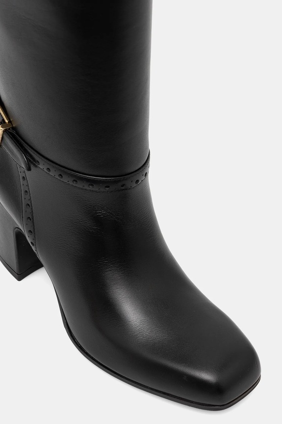 Bally bőr csizma ENILDA 75 fekete WB750A.VT214.U901