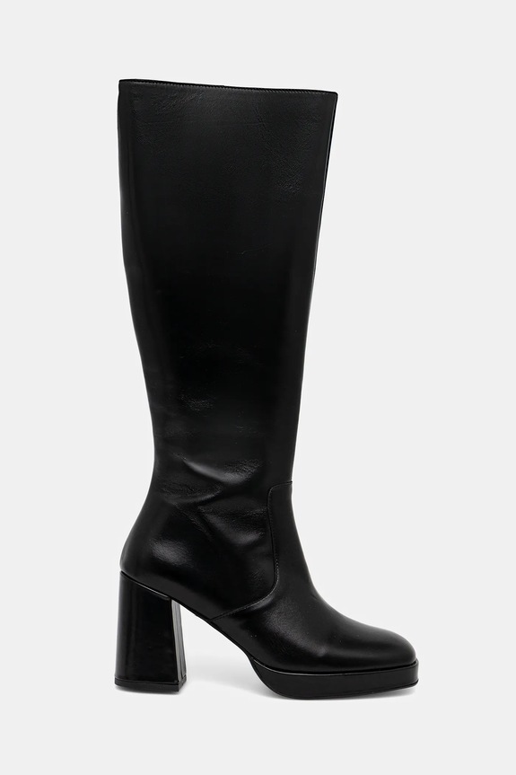 Jonak kozaki skórzane VENDOME CUIR 3500102 czarny AW25