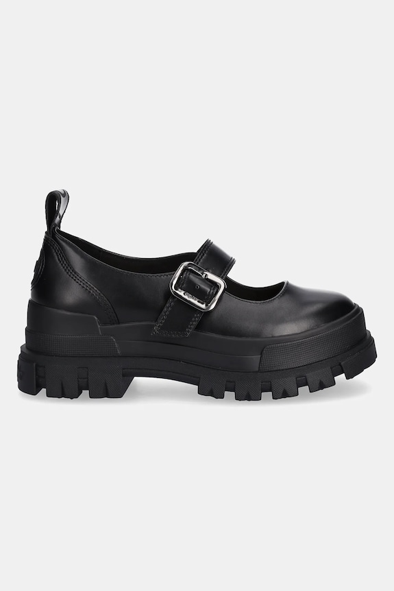 Buffalo ballerine Aspha Loafer Buckle Os 1620046.BLK nero AW25