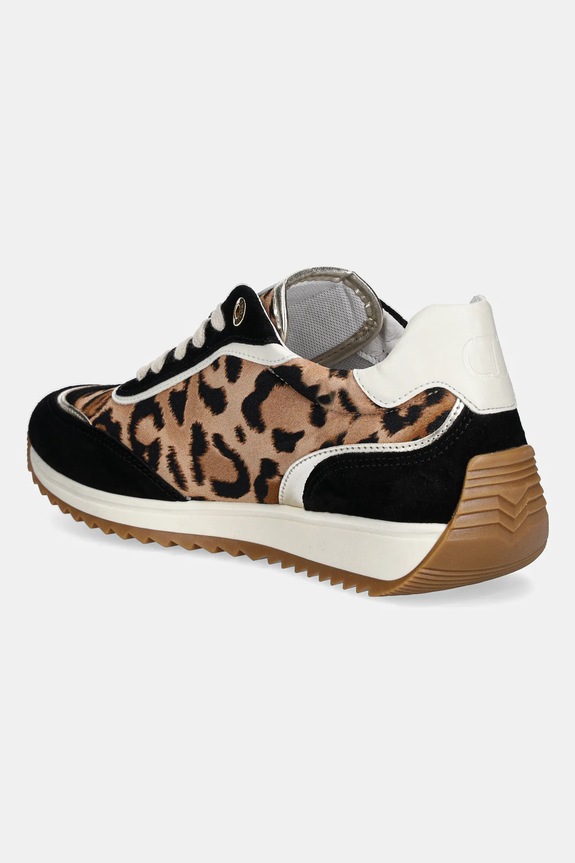 Obuwie Twinset sneakersy 252TCP028.12624 brązowy