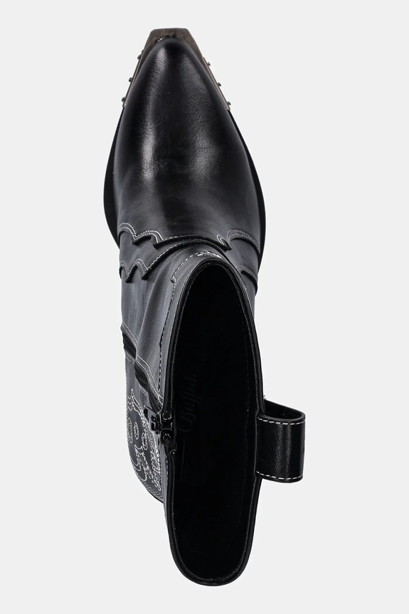 Buffalo cizme West Boot Mid negru 1221044