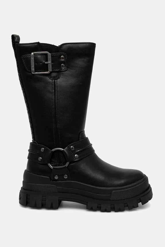 Členkové topánky Buffalo Aspha Biker Boot Hi 1270123 čierna AW25