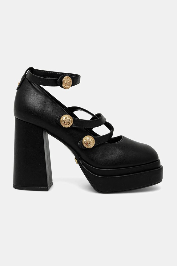 Buffalo czółenka May Mary Btn 1290212 czarny AW25