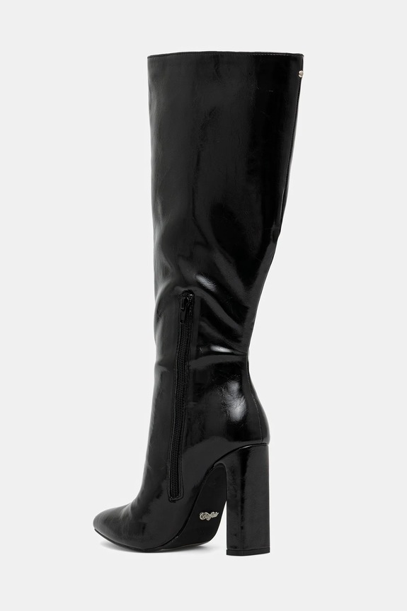 Obuwie Buffalo kozaki July Boot Hi 1292055 czarny
