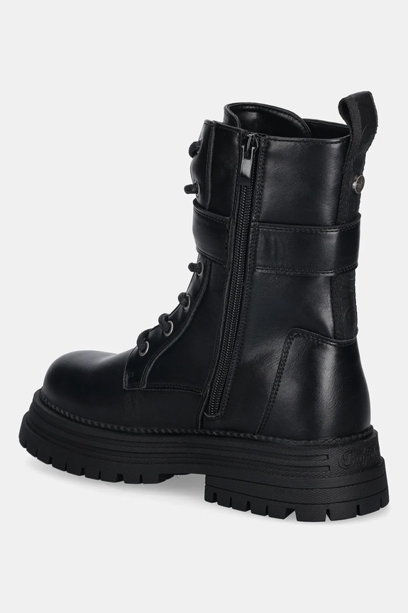 Cipők Buffalo bakancs Lennox Lace Up Mid 1622610 fekete