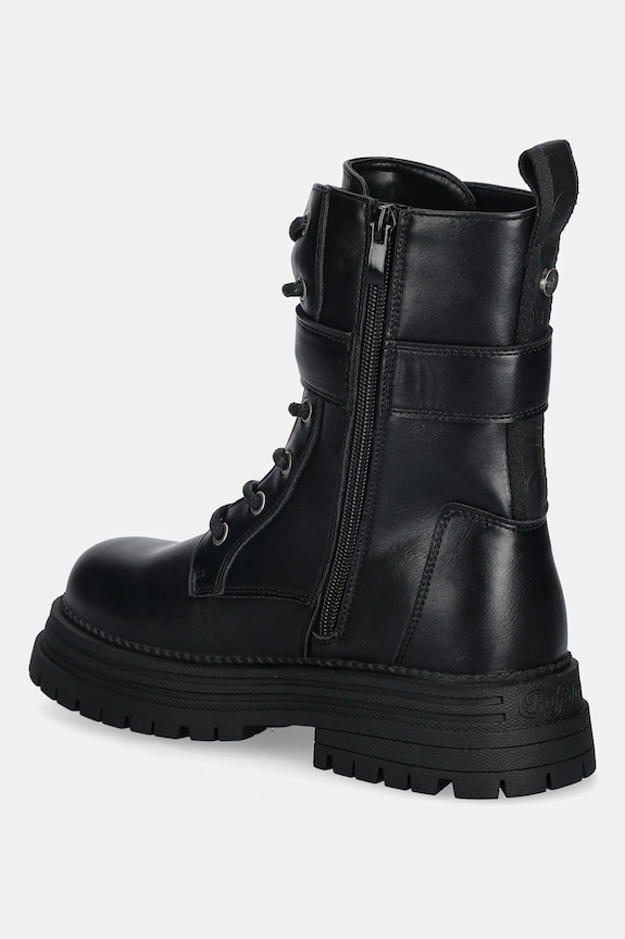 Cipők Buffalo bakancs Lennox Lace Up Mid 1622610 fekete