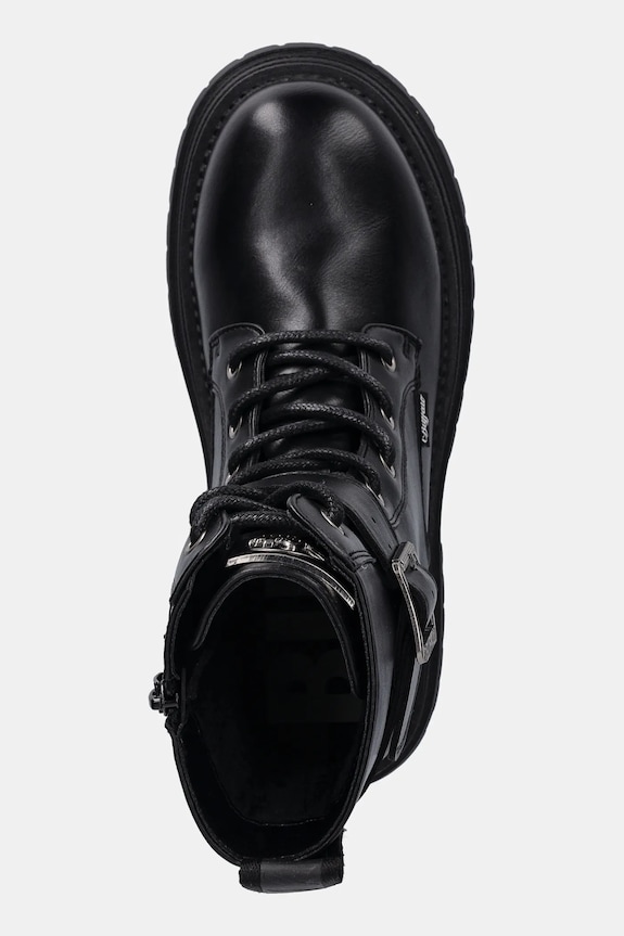 Buffalo bakancs Lennox Lace Up Mid fekete 1622610