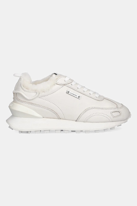 Iceberg sneakers in pelle Loop ID232005 beige AW25