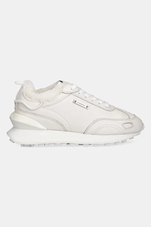 Iceberg sneakers in pelle Loop ID232005 beige AW25