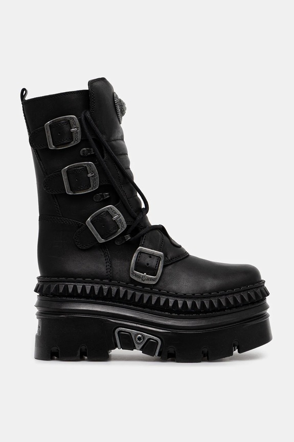 New Rock bőr csizma M.WALL373.S15 fekete AW25