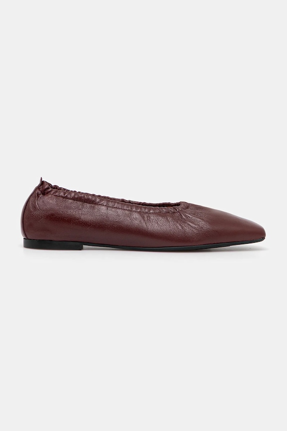 Kožené balerínky Pretty Ballerinas Camille 49872.001.9301 burgundské AW25