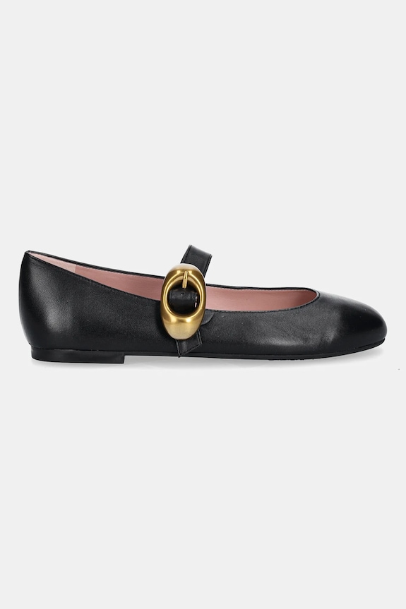 Кожаные балетки Pretty Ballerinas Nicole 52563.001.9101 чёрный AW25