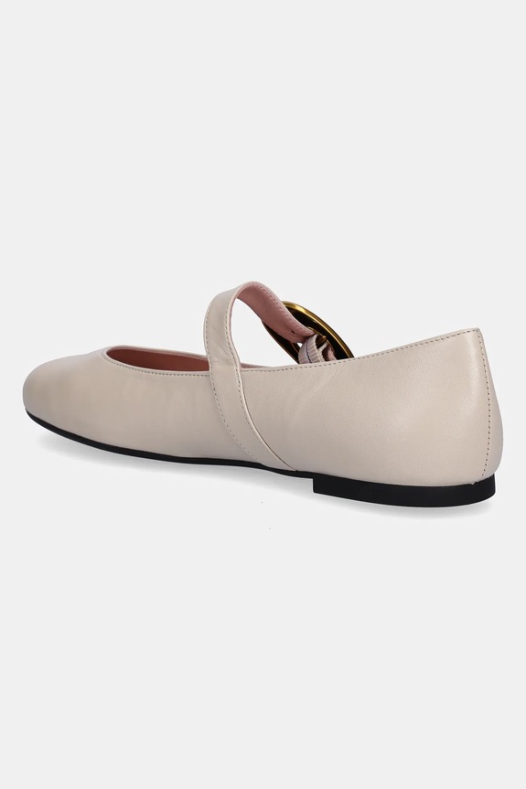 Scarpe Pretty Ballerinas ballerine in pelle Nicole 52563.002.9101 beige