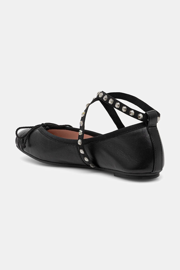 Obuv Kožené balerínky Pretty Ballerinas Kristen 52649.001.5010 čierna