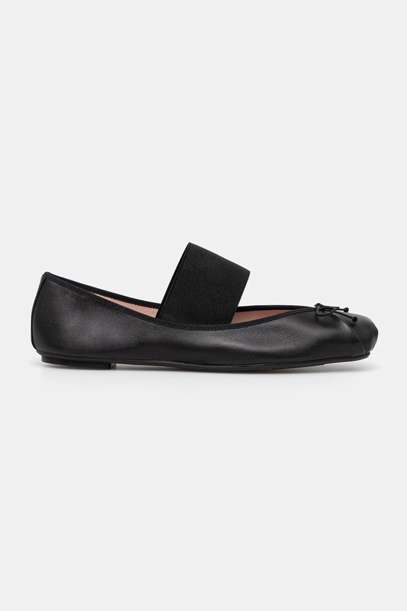 Kožené balerínky Pretty Ballerinas Kristen 52652.001.5010 čierna AW25