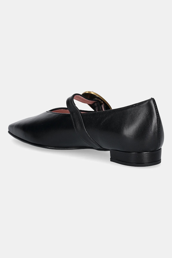 Obuwie Pretty Ballerinas baleriny skórzane Tabitha 52681.001.9120 czarny