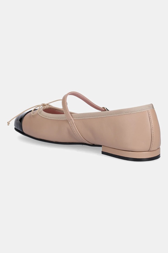 Scarpe Pretty Ballerinas ballerine in pelle Irma 52688.001.9351 beige