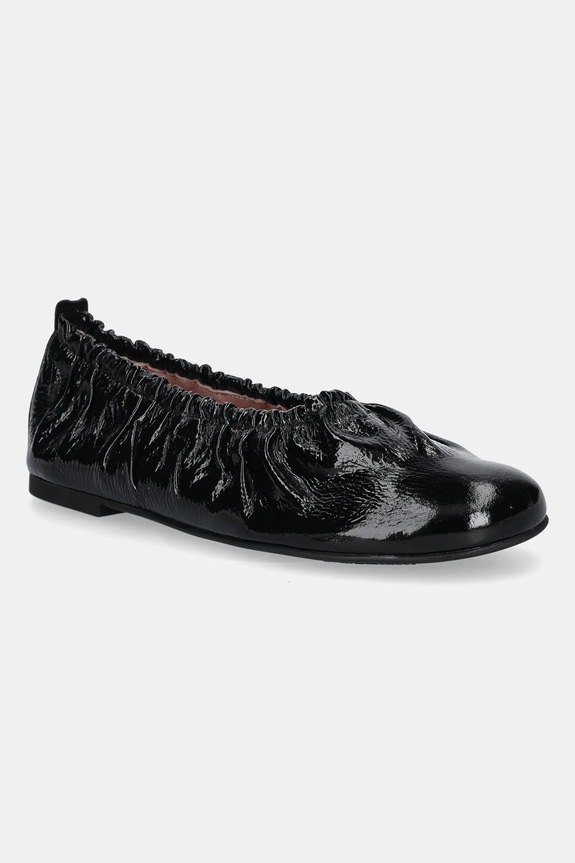 Δερμάτινες μπαλαρίνες Pretty Ballerinas Faye μαύρο 52554.001.9201