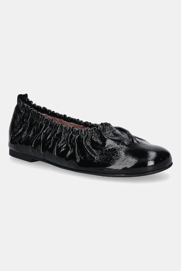 Δερμάτινες μπαλαρίνες Pretty Ballerinas Faye μαύρο 52554.001.9201