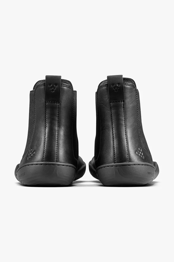 Boty Kožené kotníkové boty Vivobarefoot SENSUS CHELSEA 209568 černá