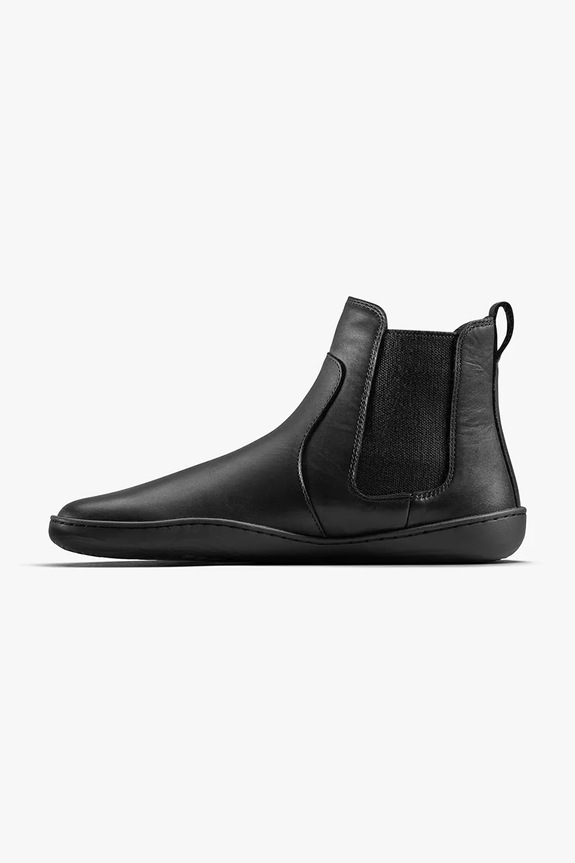 Kožené kotníkové boty Vivobarefoot SENSUS CHELSEA černá 209568