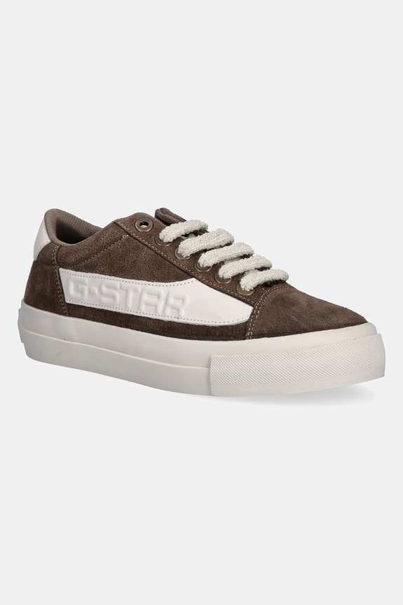 G-Star sneakersy zamszowe LOOM BSC W skóra zamszowa brązowy D28158.01.G259