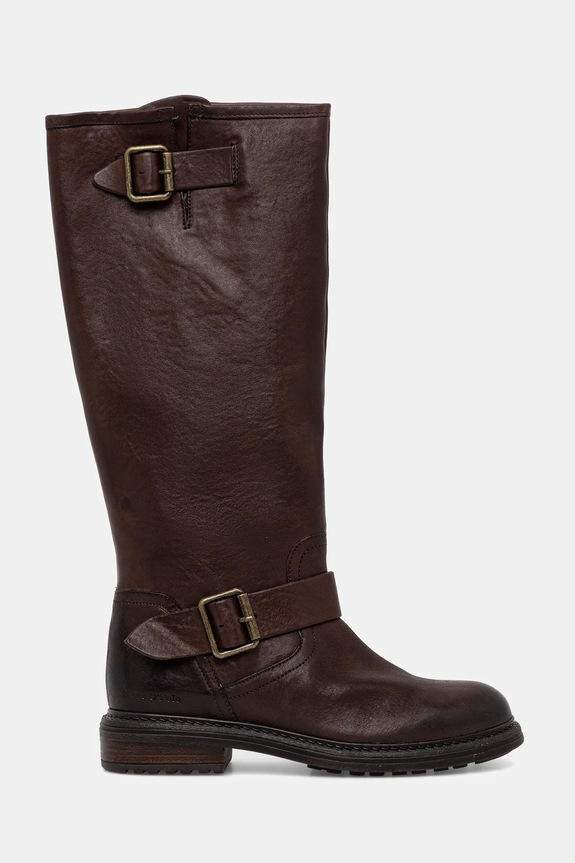Marc O'Polo stivali in pelle Cosi 50819098001100 marrone AW25