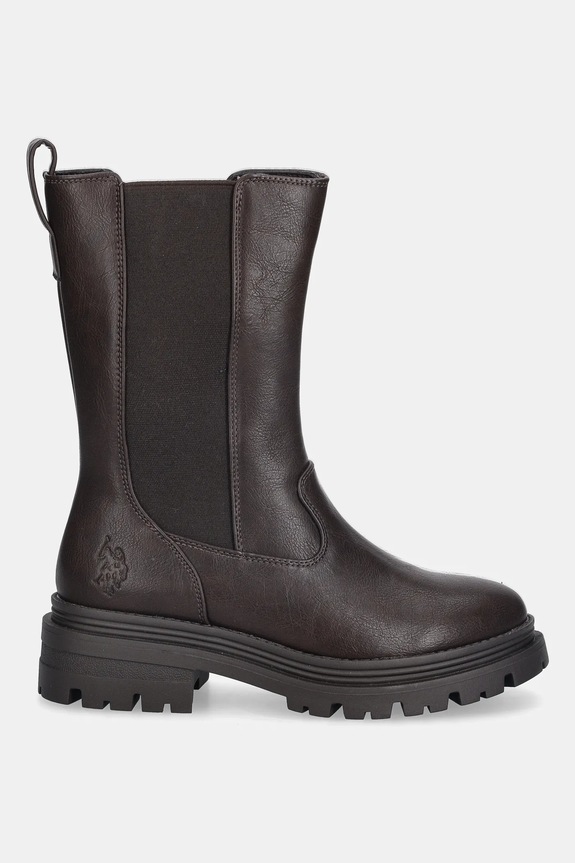 Topánky chelsea U.S. Polo Assn. ALICYA004 ALICYA004W.EY1 hnedá AW25