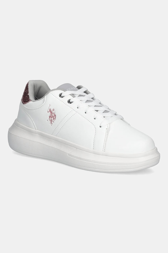 Tenisky U.S. Polo Assn. CHELIS002A textilný biela CHELIS002W.EYN1