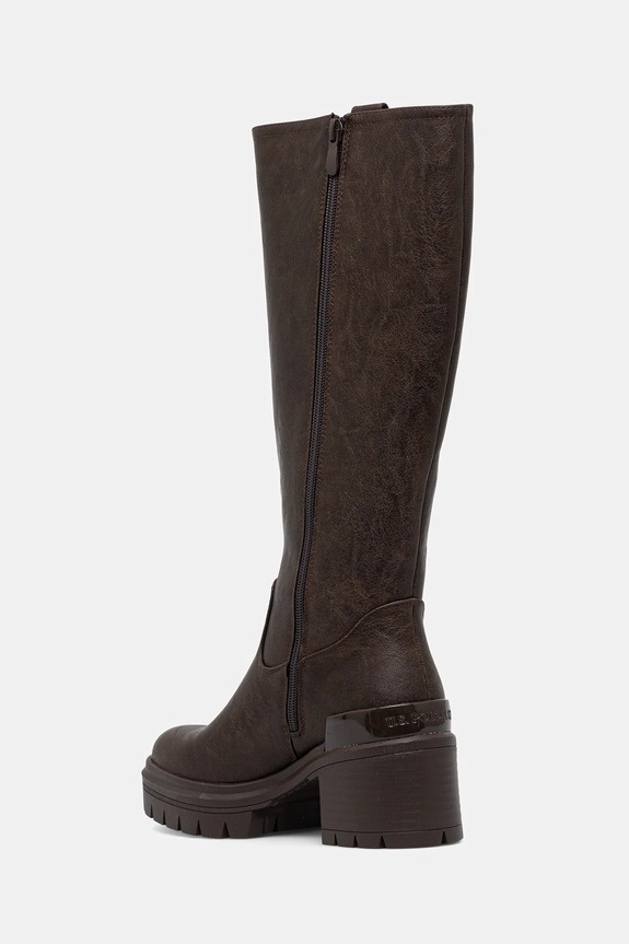 Obuwie U.S. Polo Assn. kozaki HALEY011 HALEY011W.EY1 brązowy