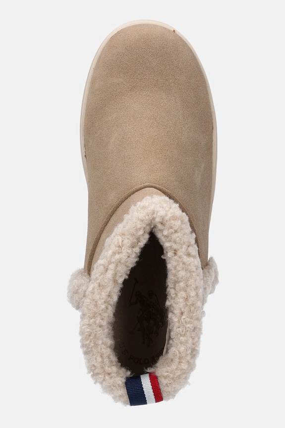 Μποτάκια U.S. Polo Assn. ICY006 μπεζ ICY006W.EH1
