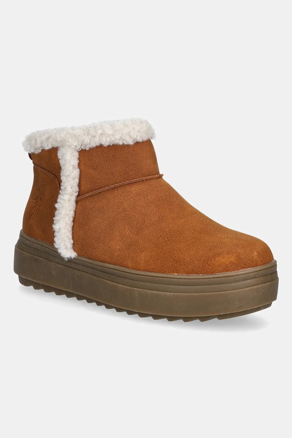 U.S. Polo Assn. bokacsizma ICY006 enyhén szigetelt barna ICY006W.EH1