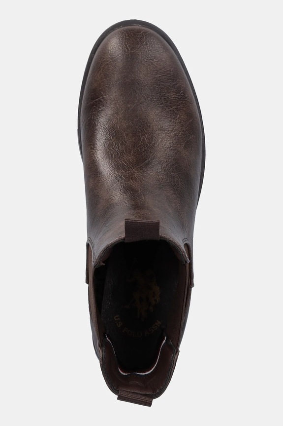 Μπότες τσέλσι U.S. Polo Assn. YLENIA003 καφέ YLENIA003W.EY1