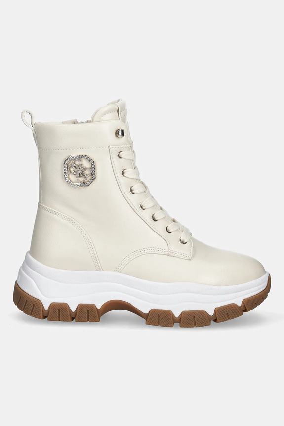 Guess stivaletti alla caviglia BENZON FLFBNZ.ELE12.CREAM beige AW25