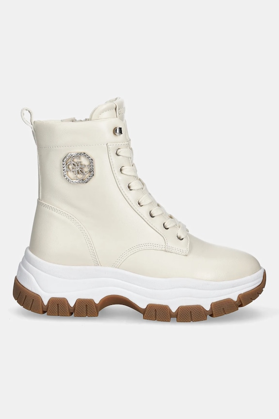 Guess stivaletti alla caviglia BENZON FLFBNZ.ELE12.CREAM beige AW25