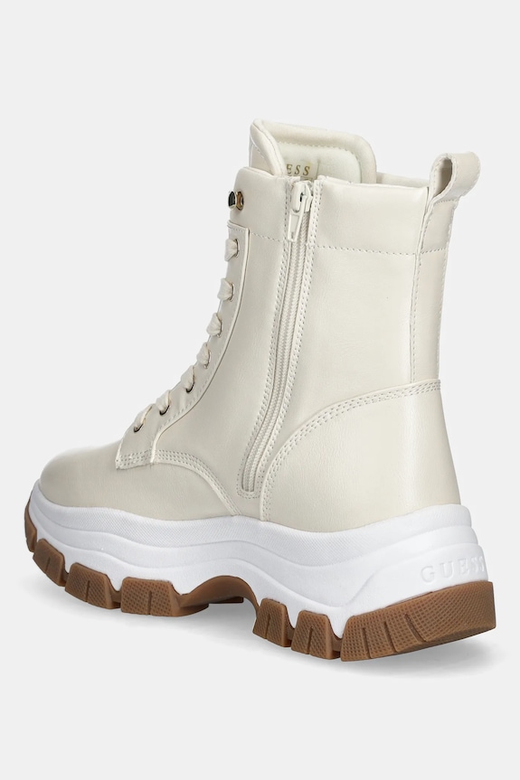 Scarpe Guess stivaletti alla caviglia BENZON FLFBNZ.ELE12.CREAM beige