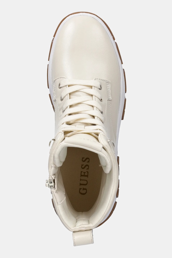 Guess stivaletti alla caviglia BENZON beige FLFBNZ.ELE12.CREAM
