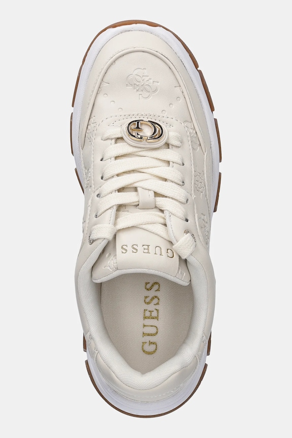 Sneakers Guess BERRETT2 μπεζ FLFBRT.PEL12.CREAM